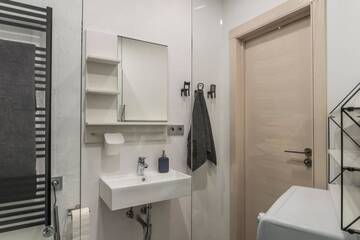 Фото номера Апартаменты с 2 спальнями Апартаменты Studio apartment with bathroom &amp; kitchen No45 г. Валмиера 47
