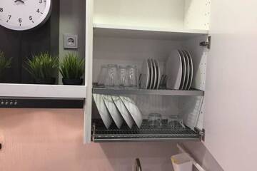 Фото номера Апартаменты с 2 спальнями Апартаменты Studio apartment with bathroom &amp; kitchen No45 г. Валмиера 28