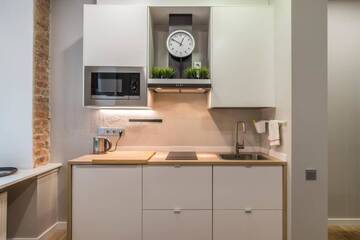 Фото номера Апартаменты с 2 спальнями Апартаменты Studio apartment with bathroom &amp; kitchen No45 г. Валмиера 10